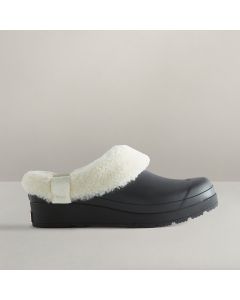 Hunter Ladies Play Vegan Shearling Insulated Clogs