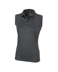 Pikeur Womens Sleeveless Polo Shirt 5226 Dark Olive