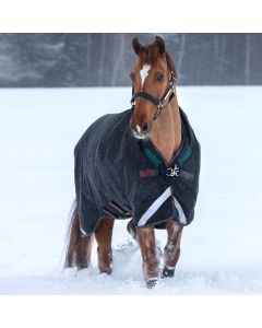 Horseware Rambo Wug Heavy 400g Turnout Rug Black/Green/Red