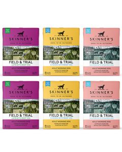 Skinners Field & Trial Adult Wet Dog Food Variety Pack 390g (Pack of 6)