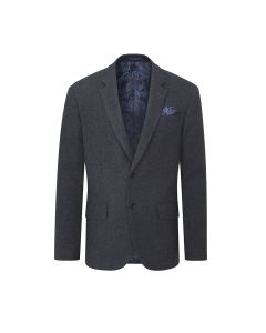 Alan Paine Mens Surrey Tweed Lined Blazer Blue