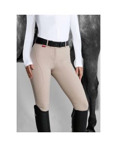 Aztec Diamond Womens Performance Full Seat Breeches Beige