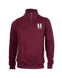 Hexby Original 1/4 Zip Sweatshirt Rhubarb