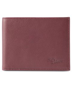 RM Williams Singleton Bi-Fold Wallet Chocolate Raisin