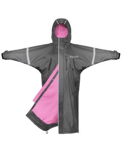 Drywalks All Seasons Coat Charcoal/Pink