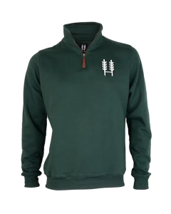 Hexby Original 1/4 Zip Sweatshirt Forest Green