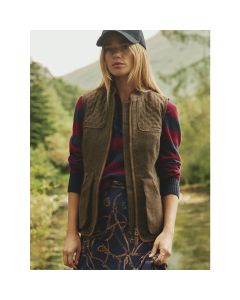 Joules Womens Cawthorne Gilet Herringbone