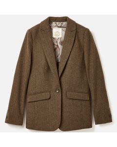 Joules Womens Bramble Blazer Brown