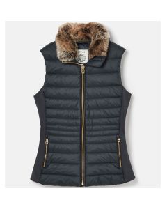 Joules Womens Beckley Gilet Dark Navy