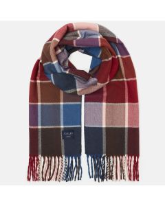 Joules Womens Langtree Scarf Red Gingham