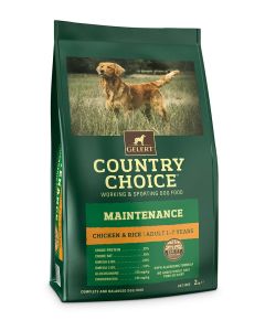 Gelert Country Choice Maintenance Chicken & Rice Dog Food 2kg