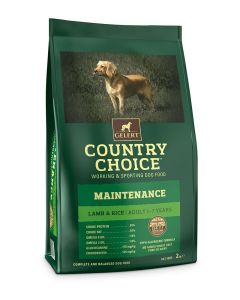 Gelert Country Choice Maintenance Lamb & Rice Dog Food 2kg