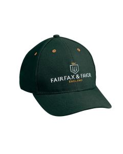 Fairfax & Favor Womens Signature Baseball Cap Green