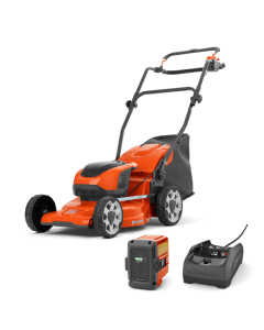 Husqvarna LC137i Battery Lawn Mower Kit with B140 Battery & Charger