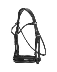 LeMieux Kudos Double Bridle Black