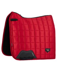 LeMieux Loire Classic Satin Dressage Saddle Pad Chilli