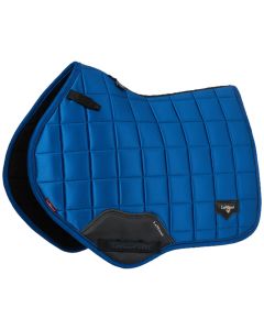 LeMieux Loire Classic Satin Close Contact Saddle Pad Benetton Blue