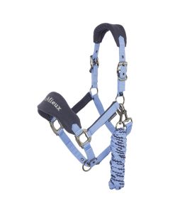 LeMieux Esme Vogue Headcollar & Leadrope Corn Blue