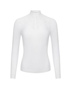 LeMieux Emily Long Sleeve Show Shirt White