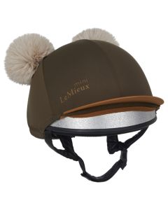 LeMieux Mini Double Pom Hat Silk Alpine