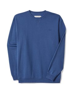 RM Williams Mens Mini Longhorn Sweatshirt French Navy