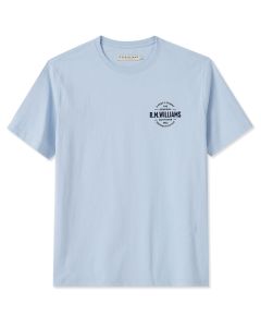 RM Williams Type T-Shirt Light Blue