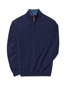 RM Williams Mens Ernest Sweater Navy