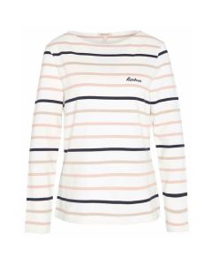 Barbour Womens Hawkins Top Cloud Stripe