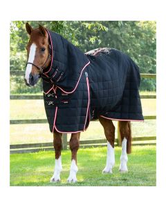 Premier Equine Lucanta Medium Stable Rug With Neck Cover 200g