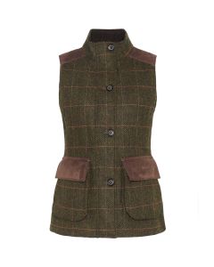 Barbour Womens Glades Wool Gilet Spiced Pumpkin