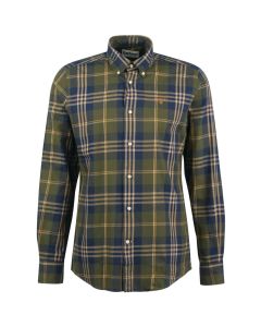 Barbour Mens Edgar Tailored Fit Shirt Olive