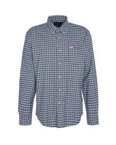 Barbour Mens Tanlaw Tailored Fit Shirt Blue