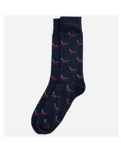 Barbour Mens Mavin Socks Navy/Pheasant