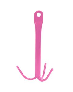 Perry Equestrian 3 Prong Tack Hook Pink