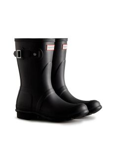 Hunter Ladies Original Short Wellington Boots Black