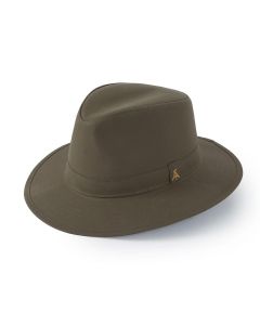 Hicks & Brown Unisex Darsham Wax Fedora Hat