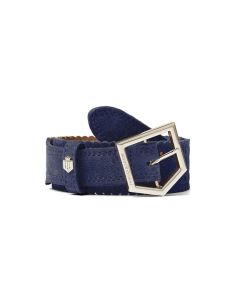 Fairfax & Favor Regina Suede Belt Ink