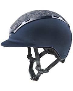 Uvex Exxeed Flash Riding Hat Satin Navy