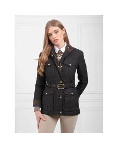 Fairfax & Favor Sadie Wax Safari Jacket Black