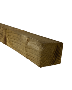 Sawn Timber Rail Treated Green 100mm (W) x 75mm (D) x 3.6m (L)