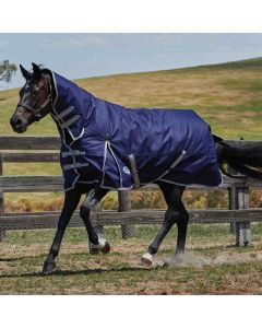 WeatherBeeta ComFiTec Essential Combo Medium Turnout Rug 220g Navy