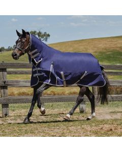 WeatherBeeta ComFiTec Essential Lite Plus Combo Turnout Rug 50g Navy