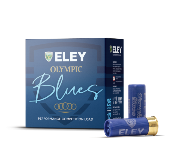 Eley Hawk Olympic Blues 12Ga 28g Fibre Wad Shotgun Cartridges