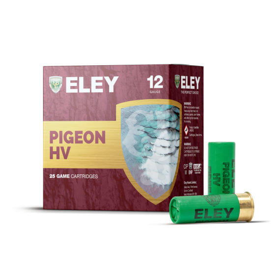 Eley Hawk Pigeon HV 12 Gauge 32 Gram Fibre Shotgun Cartridge