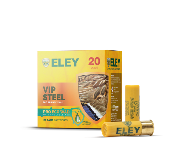 Eley Hawk VIP Steel 20Ga 24g Pro Eco Wad Shotgun Cartridges