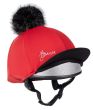 LeMieux Pom Pom Hat Silk-Chilli Red