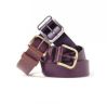 Hoggs of Fife Leather Belt Dark Brown