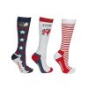 Toggi Ladies 3 Pack GBR Tokyo Socks Light Blue