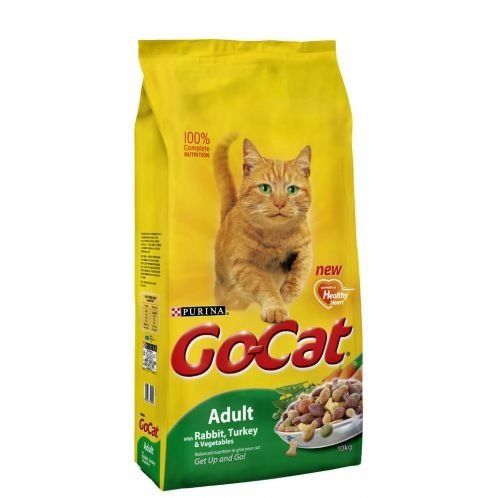 Go Cat Complete Adult Rabbit Turkey & Vegetable Cat Food 10kg