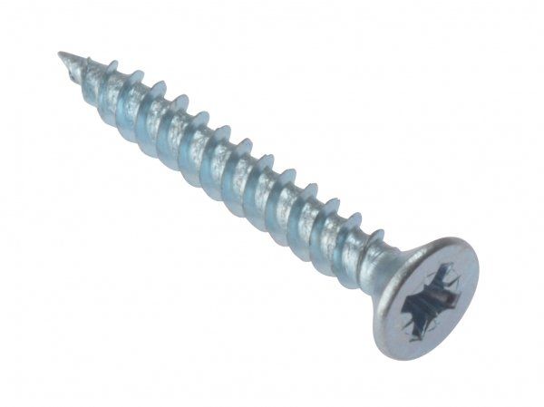 Forgefix General Purpose Screw Zinc Plated 1 1/2 Inch X 12mm Pack of 200